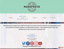Tablet Screenshot of manifestaoak.com
